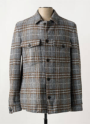 Cămașă cu mâneci lungi gri L.B.M.1911 bărbat