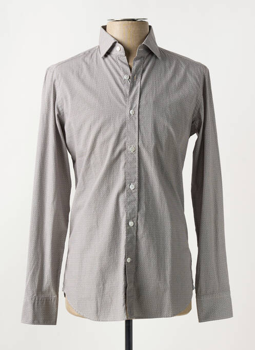 Cămașă cu mâneci lungi gri BAGUTTA bărbat