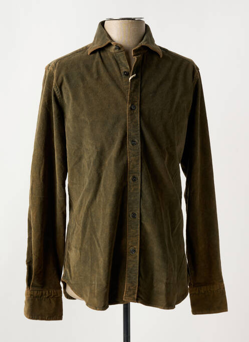 Cămașă cu mâneci lungi verde TINTORIA MATTEI 954 bărbat