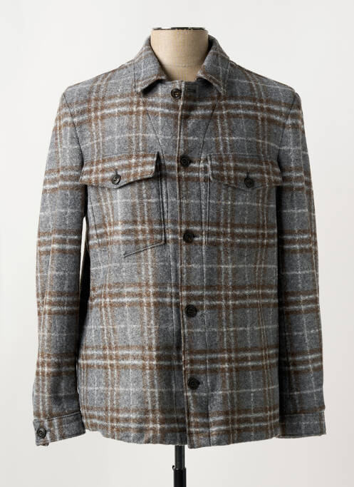 Cămașă cu mâneci lungi gri L.B.M.1911 bărbat