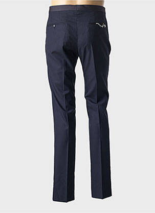 Pantalon slim țesătură poplin mărime normală albastru TAGLIATORE bărbat