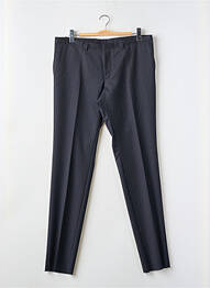 Pantalon slim țesătură poplin mărime normală albastru HUGO BOSS bărbat