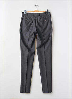 Pantalon slim țesătură poplin mărime normală gri PAL ZILERI bărbat