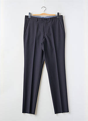 Pantalon drept țesătură poplin mărime normală negru HUGO BOSS bărbat