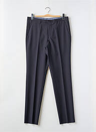 Pantalon drept țesătură poplin mărime normală negru HUGO BOSS bărbat