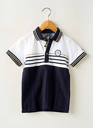 Polo albastru ELLE EST OU LA MER băiat