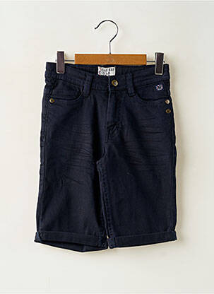 Bermudă albastru ELLE EST OU LA MER fată