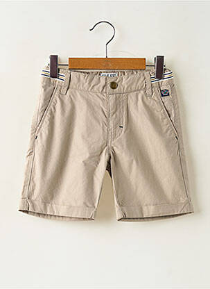 Bermudă bej ELLE EST OU LA MER fată