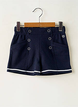 Șort albastru ELLE EST OU LA MER fată