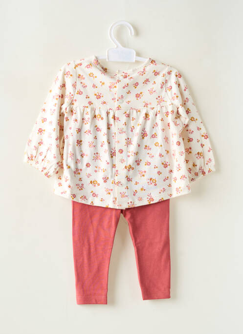 Set pantaloni portocaliu ELLE EST OU LA MER fată