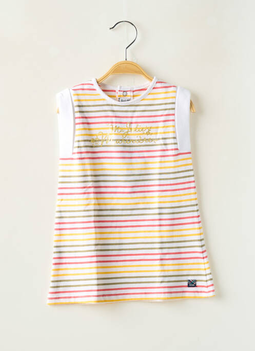 Rochie midi galben ELLE EST OU LA MER fată