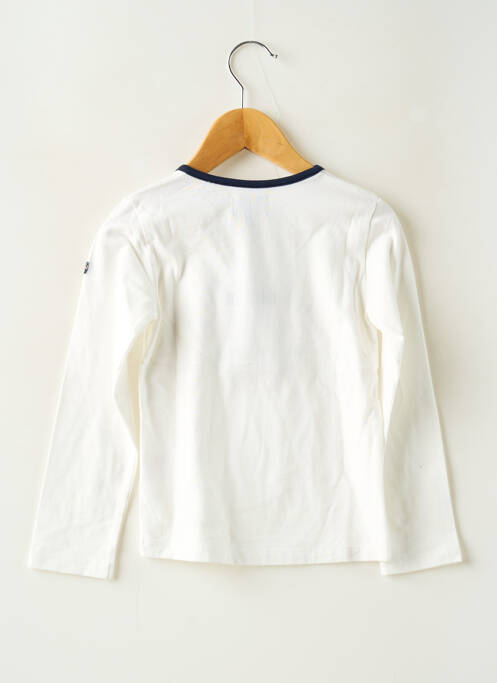 Tricou bej ELLE EST OU LA MER fată