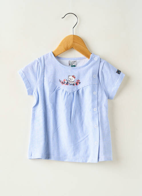 Rochie midi albastru ELLE EST OU LA MER fată