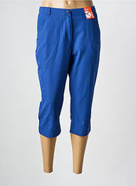 Pantalon trei sferturi talie elastică mărime normală albastru LAFUMA femeie