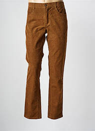 Pantalon slim elasticitate mărime normală maro ELLE EST OU LA MER bărbat