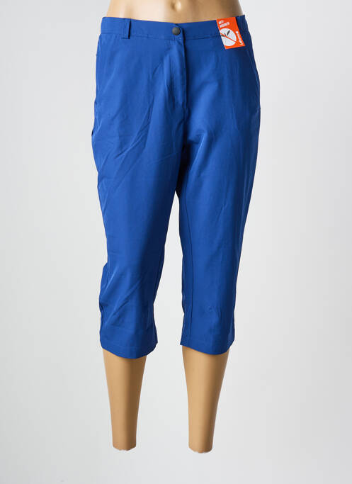 Pantalon trei sferturi talie elastică mărime normală albastru LAFUMA femme