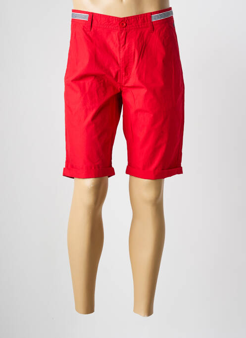 Bermudă roșu ELLE EST OU LA MER bărbat