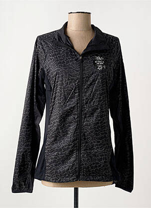 Jachetă vânt negru RUKKA femeie