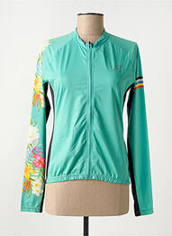 Jachete casual guler rotund verde RUKKA femme