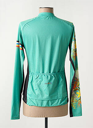 Jachete casual guler rotund verde RUKKA femme
