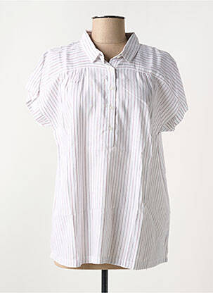 Bluză alb ELLE EST OU LA MER femeie