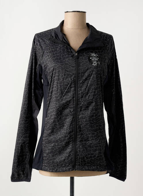 Jachetă vânt negru RUKKA femeie