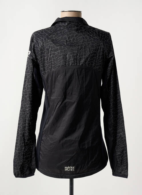 Jachetă vânt negru RUKKA femeie