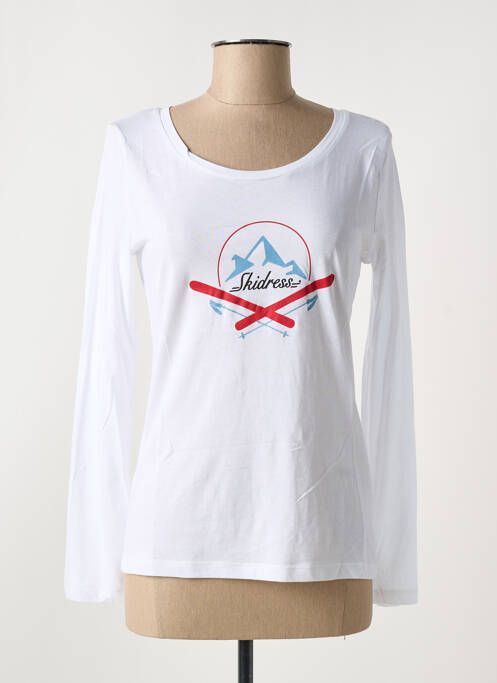 Tricou alb SKIDRESS femeie