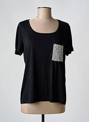 Tricou negru SUN VALLEY femeie