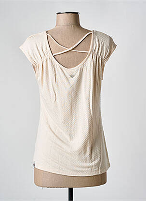 Tricou elasticitate mâneci scurte bej RAGWEAR femeie