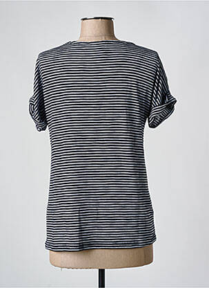 Tricou croială dreaptă mâneci scurte negru LUHTA femeie