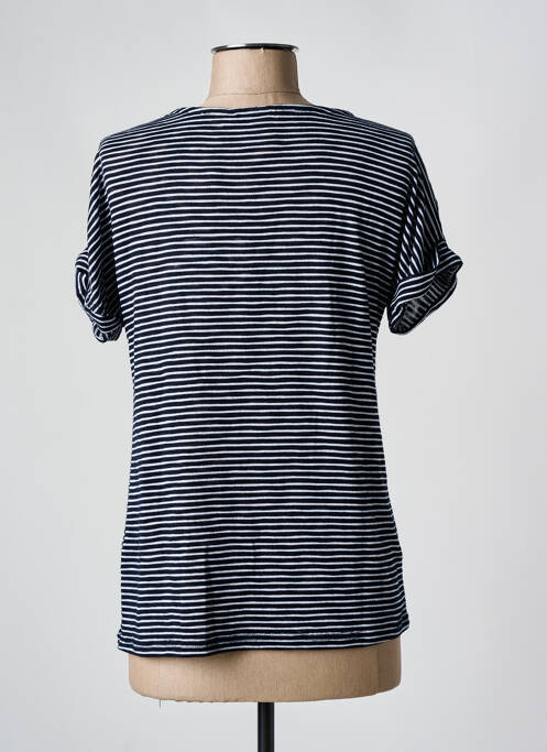 Tricou croială dreaptă mâneci scurte negru LUHTA femme