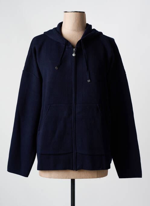 Vestă cu mâneci lungi albastru ELLE EST OU LA MER femeie