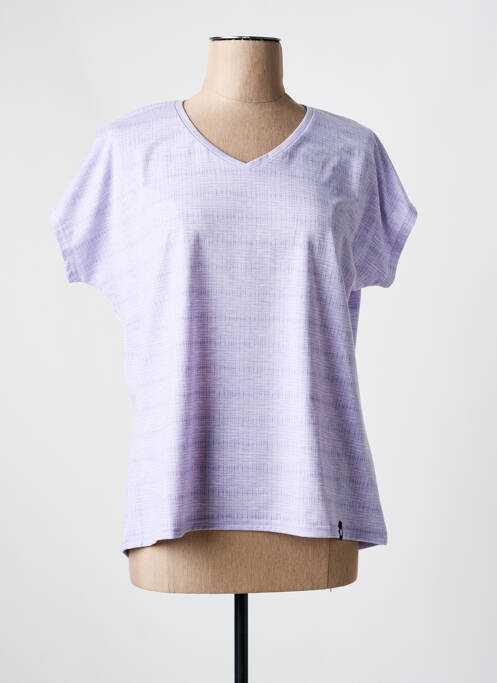 Tricou violet LAFUMA femeie