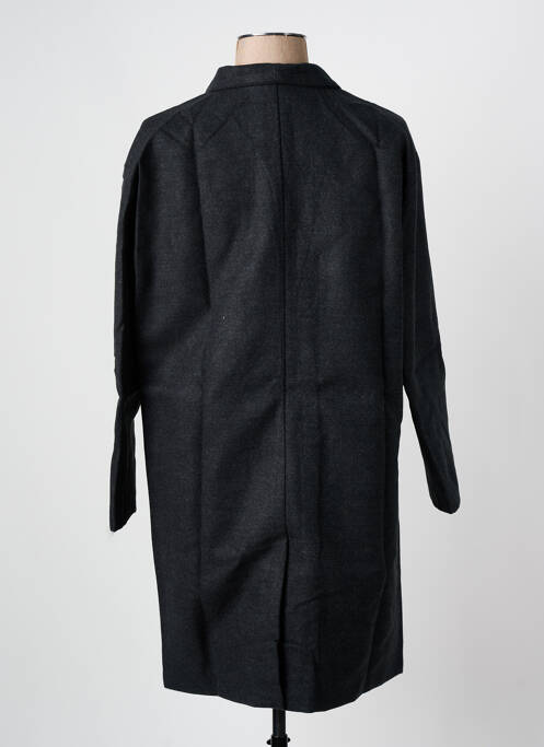 Palton lung gri ARELINE femeie