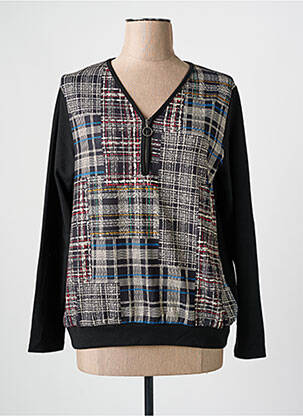 Top negru TELMAIL femeie