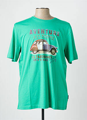 Tricou verde HAJO bărbat