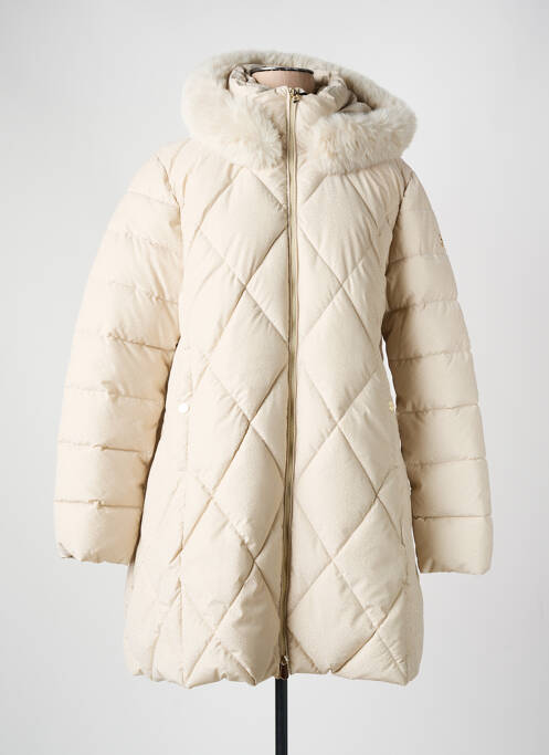 Geacă matlasată bej VIRGINIA BLU' femeie