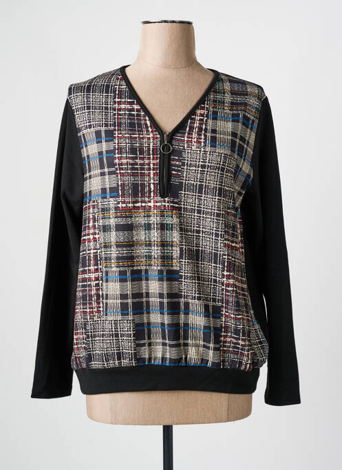 Top negru TELMAIL femeie