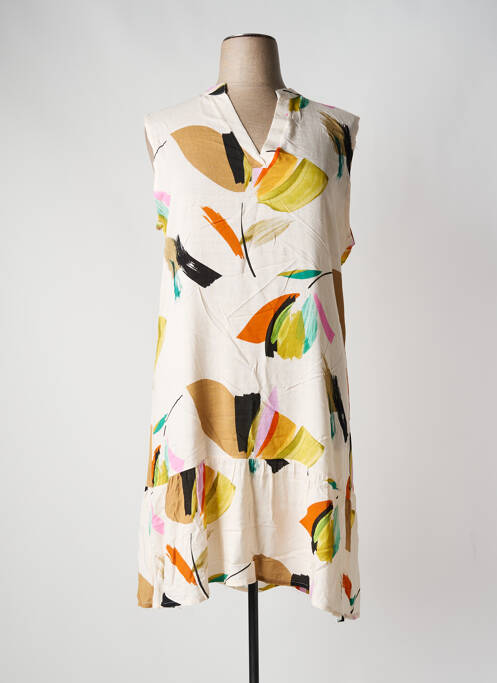 Rochie midi bej AZAY femeie