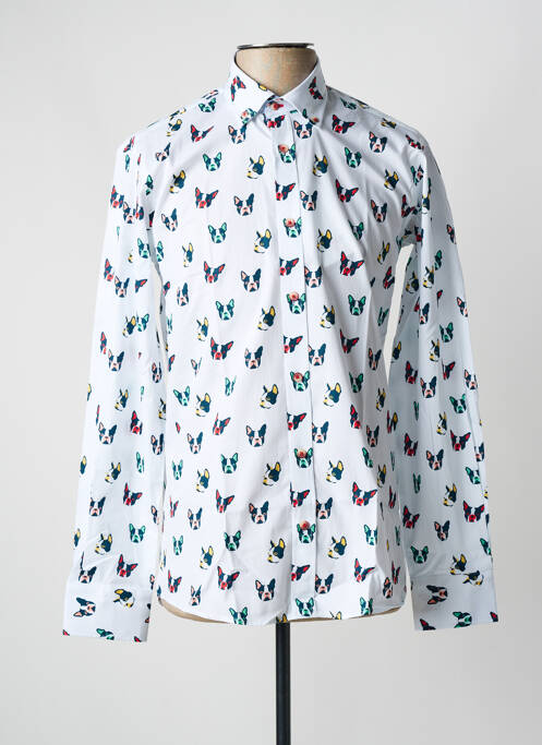 Cămașă cu mâneci lungi alb EMYLE bărbat