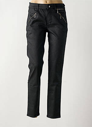 Pantalon slim negru ANNA MONTANA femeie