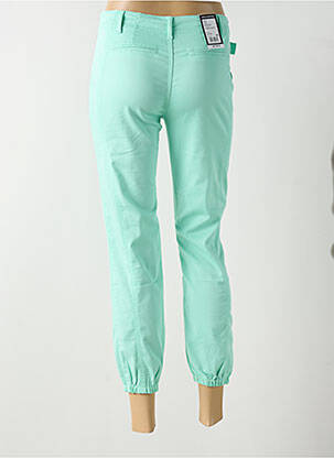Pantalon 7/8 elasticitate mărime normală verde ANNA MONTANA femeie