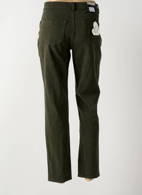 Blugi cu croială slim elasticitate mărime normală verde ANNA MONTANA femme