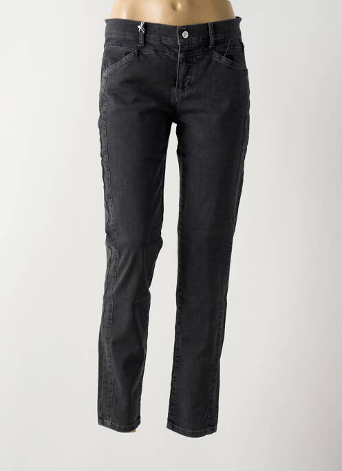 Blugi cu croială slim negru ANNA MONTANA femeie