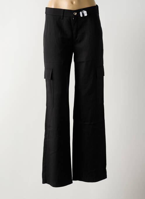 Pantalon cargo negru ANNA MONTANA femeie