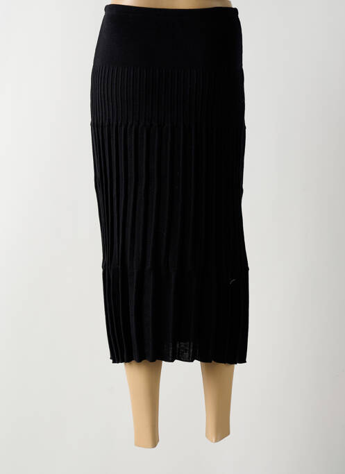 Fustă midi negru TELMAIL femeie
