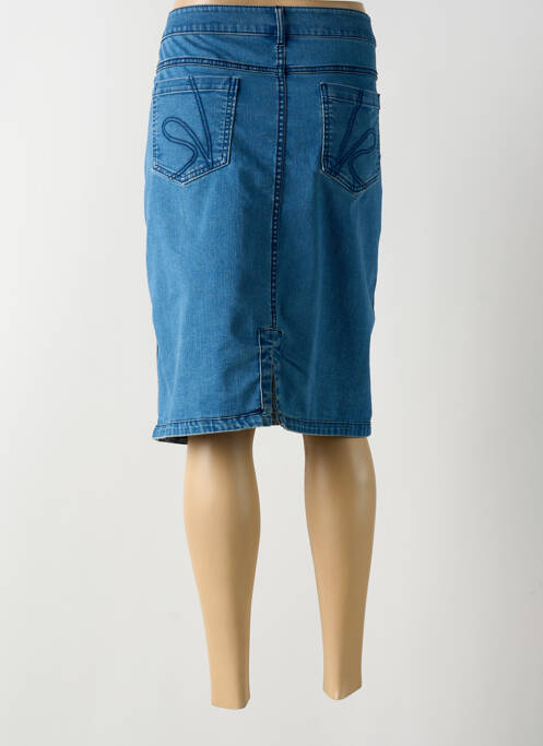 Fustă midi albastru CONCEPT K femeie