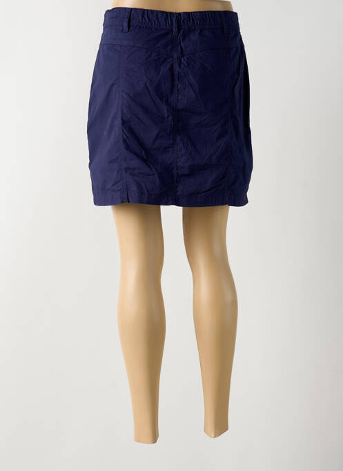 Fustă scurtă albastru QUATRE VINGT JOURS femeie