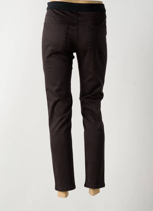 Blugi cu croială slim maro ANNA MONTANA femeie